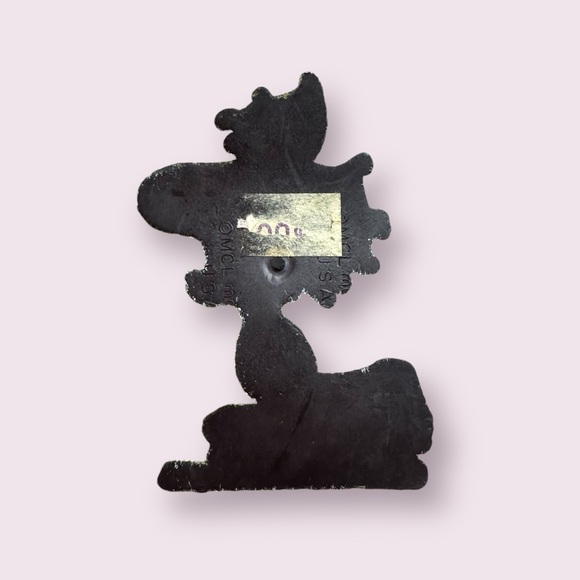 Set Of Two Refrigerator Magnets Peanuts 1965 Woodstock And Minnie Mouse - Picture 4 of 9